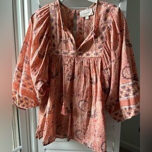 Cleobella Blouse - Apricot